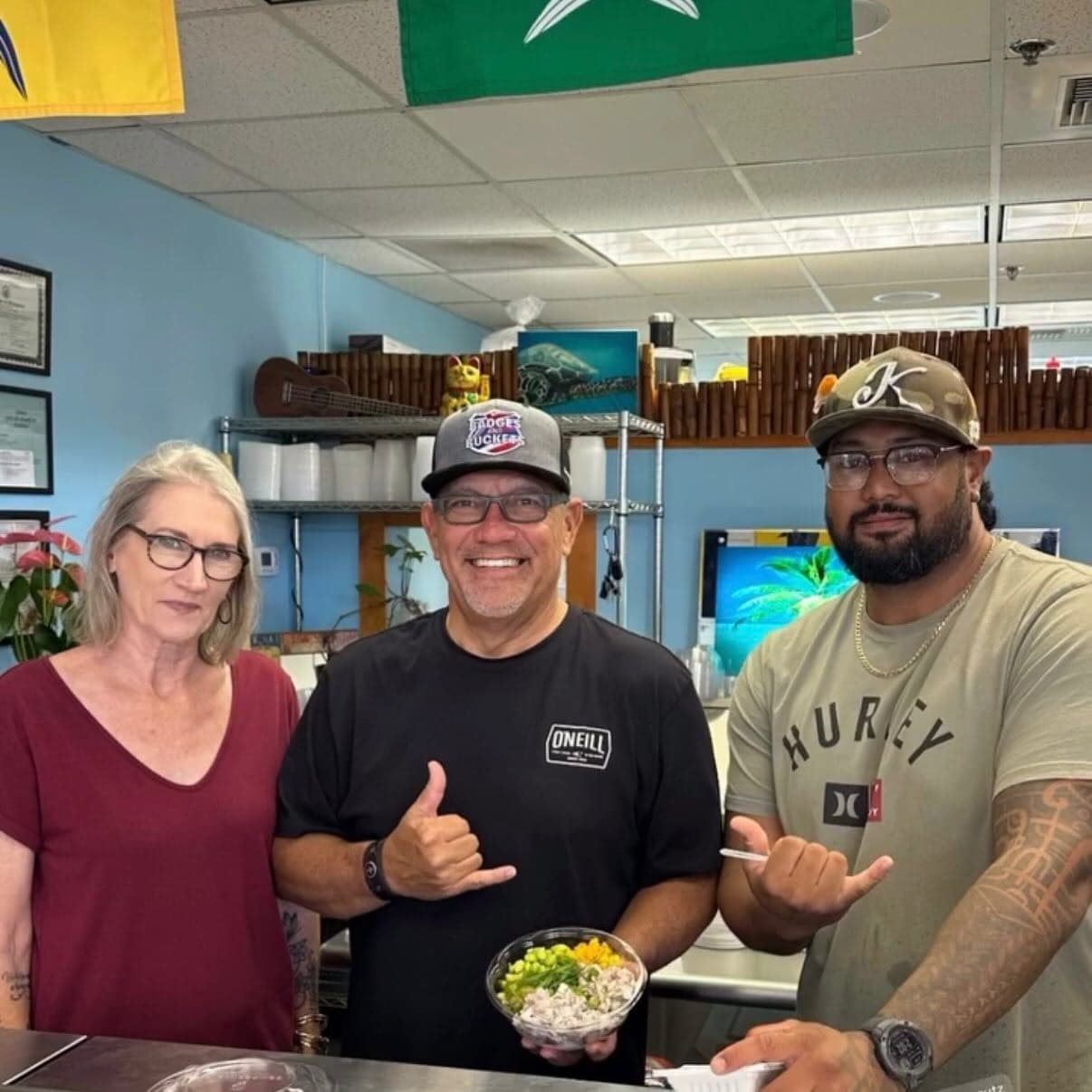 The Pono Hawaiian Style Deli team